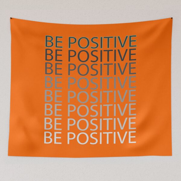 Item preview, Be positive stickers and hoodies designed and sold by Sharath98.