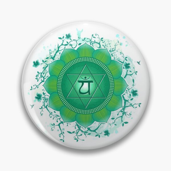 Item preview, Heart Chakra Mandala Art - 31 designed and sold by chakraplaza.