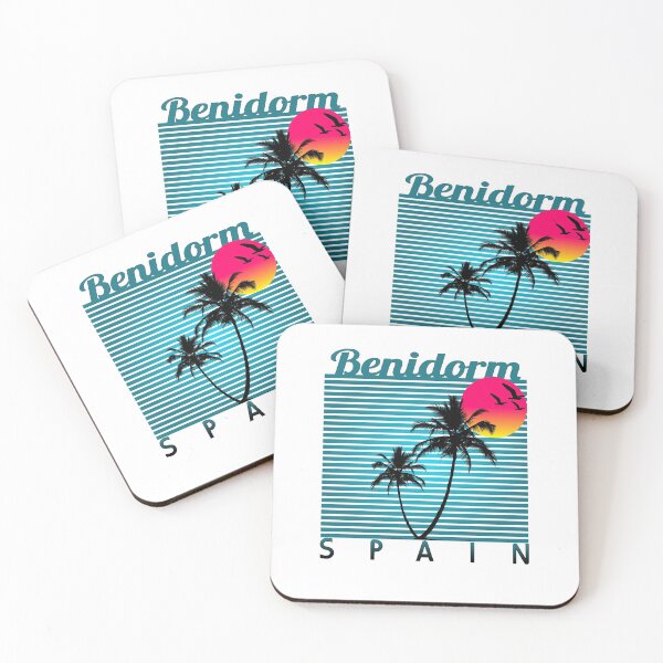 Item preview, Benidorm Spain Summer Beach Sun Vacations Souvenir tshirt designed and sold by Alvamd.