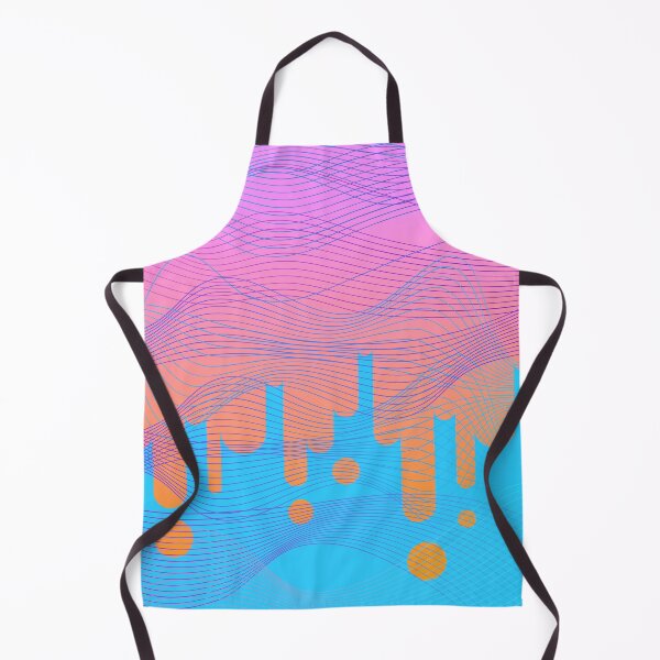 Item preview, Cosmic Energy Waves Abstract Drip Ombre Modern Rainbow Vibes Aesthetic Designs  designed and sold by Cymphonyskar.