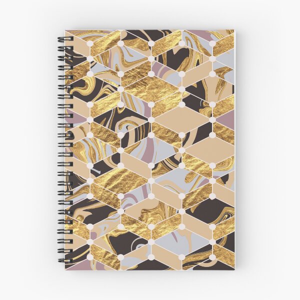 Item preview, Black silver gold geometric marble mosaic  designed and sold by Delicarte.