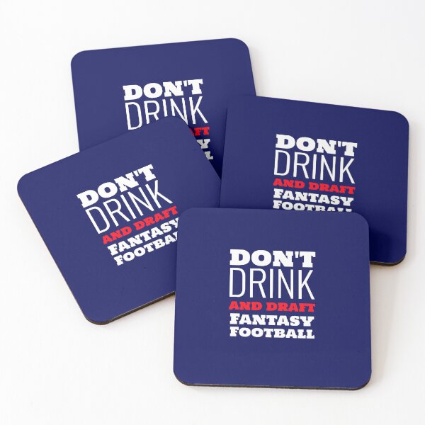 Item preview, Don't Drink and Draft Fantasy Football designed and sold by Hey-Nice-Shirt.