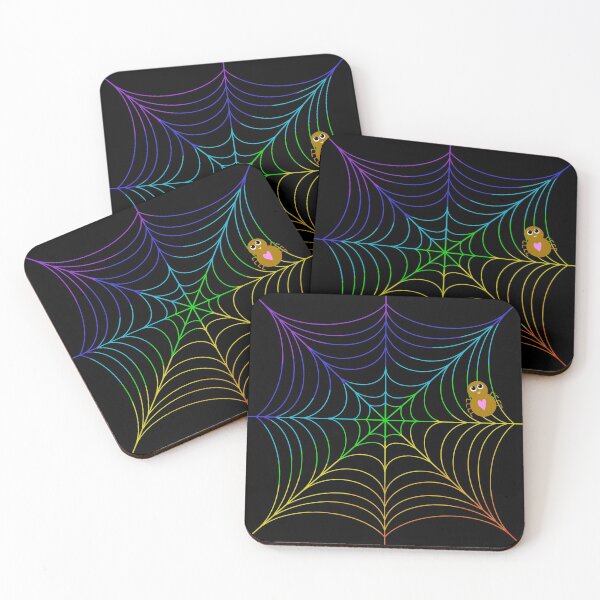 Item preview, Rainbow spiderweb with spider designed and sold by HomeMase.