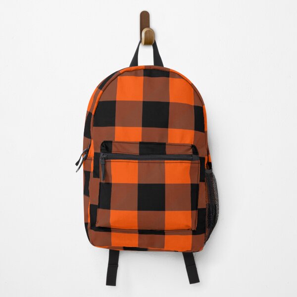 Item preview, Orange Buffalo Plaid designed and sold by Darcy777.