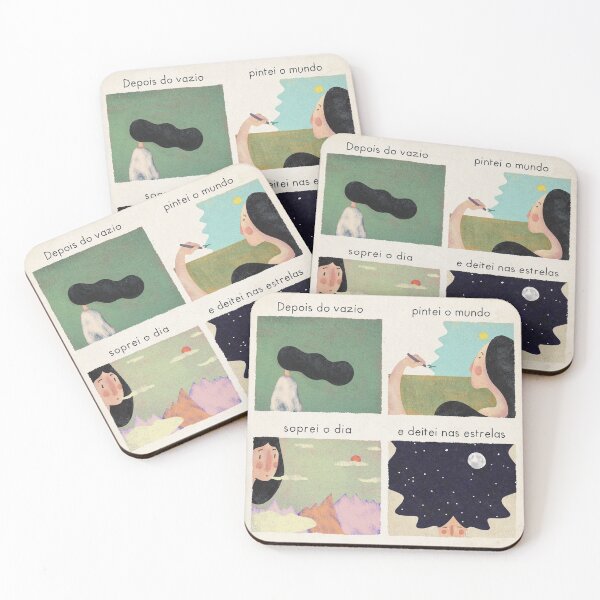 Item preview, Poema suave e inspirador em uma tirinha designed and sold by pedrofsarmento.