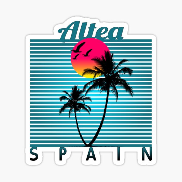 Item preview, Altea Spain Summer Beach Sun Vacations Souvenir tshirt designed and sold by Alvamd.