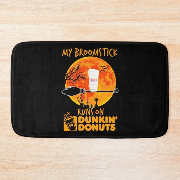 Item preview, My Broomstick Runs On Dunkin amp rsquo Donuts Gift For Men and Women, Gift Halloween Day, Thanksgiving, Christmas Day designed and sold by EatalyHolding.