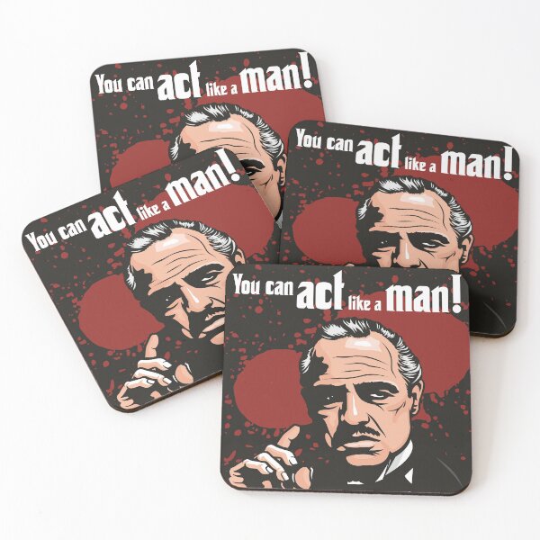 Item preview, You Can Act Like A Man! designed and sold by jamieleeart.