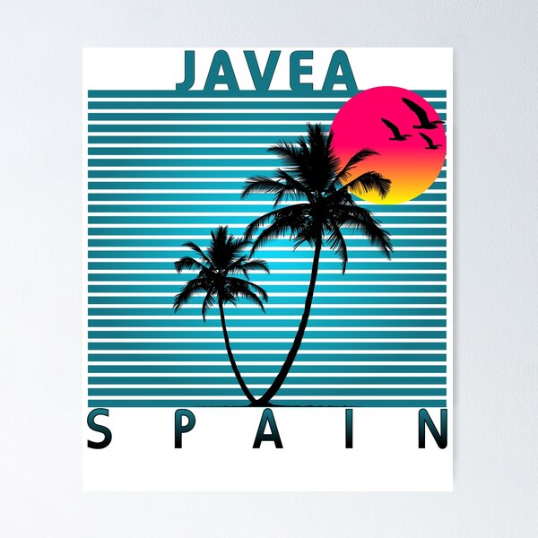 Item preview, Javea Spain Summer Beach Sun Vacations Souvenir tshirt designed and sold by Alvamd.