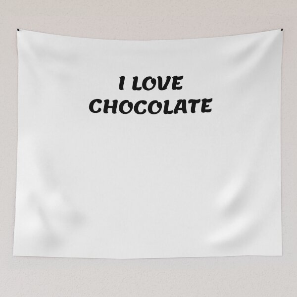 Item preview, White lie party - I love chocolate designed and sold by amrmab.