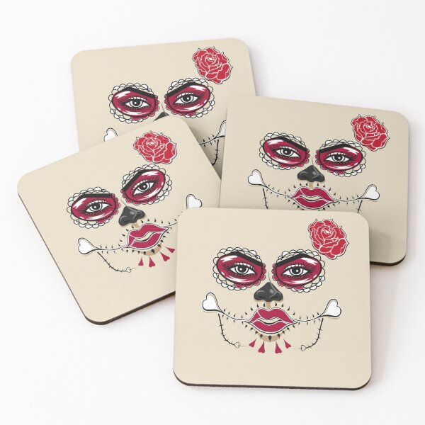 Item preview, Calaveras Mexican Day of the Dead mask designed and sold by bjcoving.