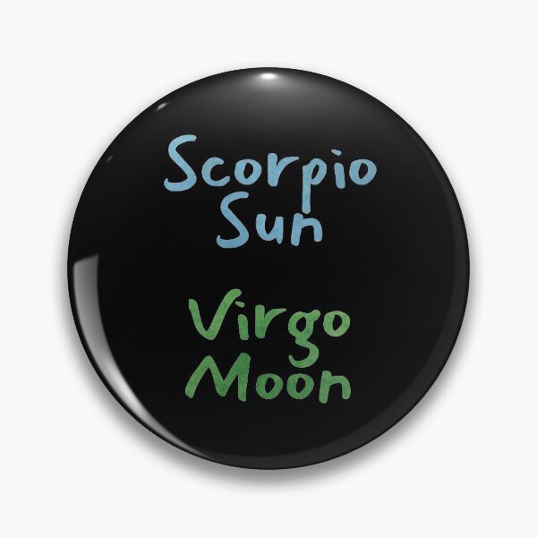 Item preview, Scorpio Sun Virgo Moon Text designed and sold by leomooncreates.