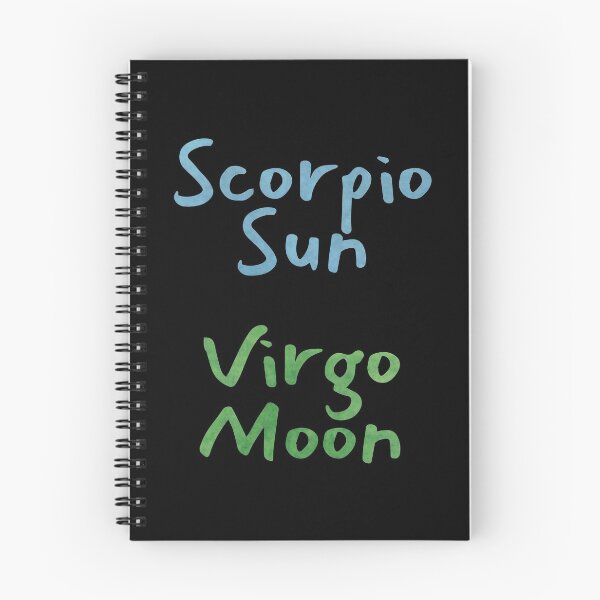 Item preview, Scorpio Sun Virgo Moon Text designed and sold by leomooncreates.