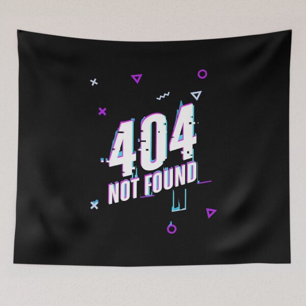 Item preview, 404 not found designed and sold by SkeletrinoNero.