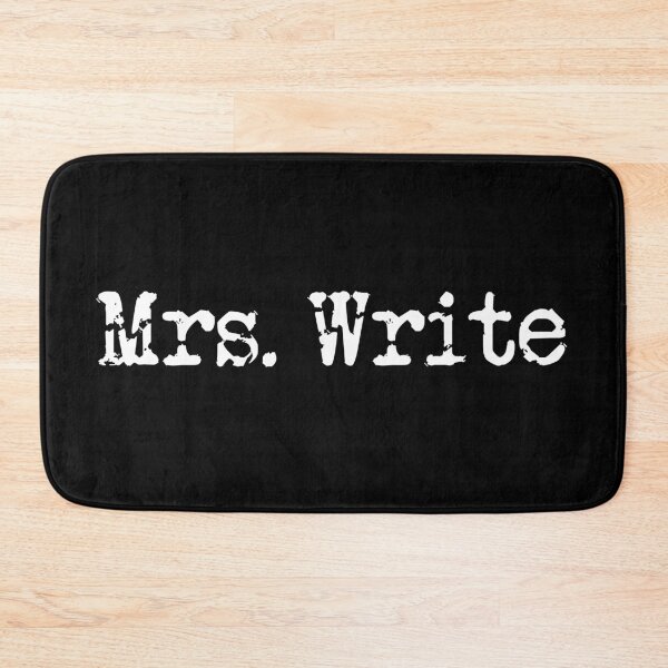 Item preview, Mrs. Write in White designed and sold by TeaRoseWriter.