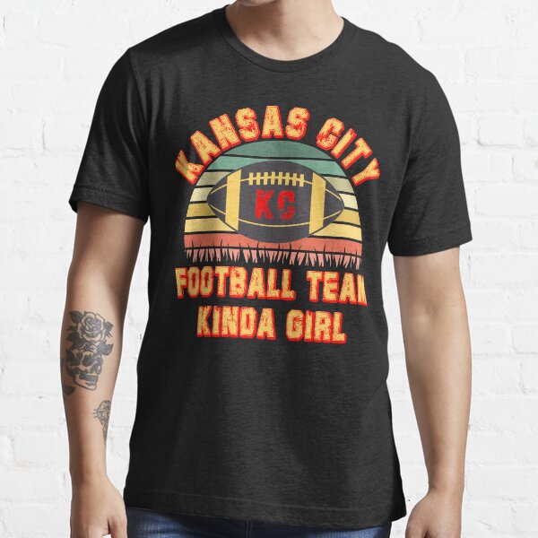 Kansas city football kinda girl vintage jersey Essential T-Shirt