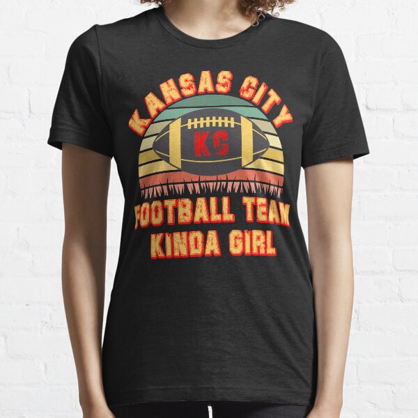 Kansas city football kinda girl vintage jersey Essential T-Shirt