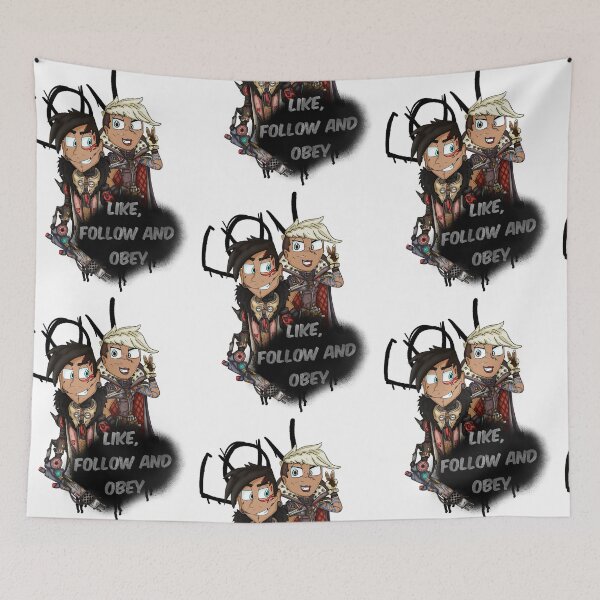 Item preview, Borderlands Calypso Twins Like Follow and Obey designed and sold by CaptainShivers.