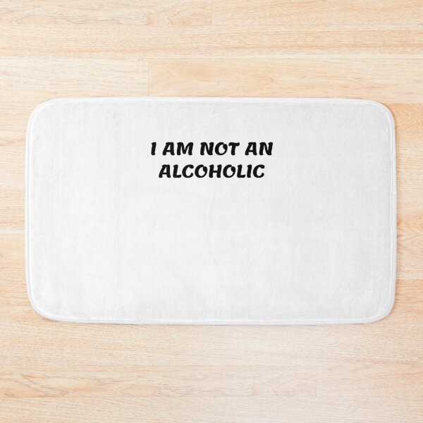 Item preview, White lie party - I am not an alcoholic designed and sold by amrmab.