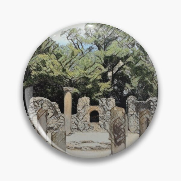Item preview, Butrint National Park hidden gem in Albania - Digitized sketch designed and sold by Deegital18.