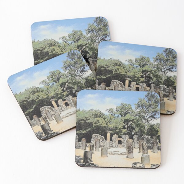 Item preview, Butrint National Park hidden gem in Albania - Digitized sketch designed and sold by Deegital18.