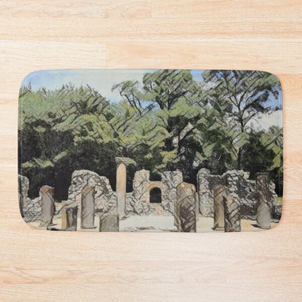 Item preview, Butrint National Park hidden gem in Albania - Digitized sketch designed and sold by Deegital18.