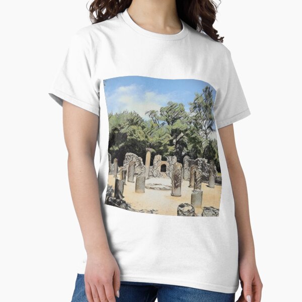 Item preview, Butrint National Park hidden gem in Albania - Digitized sketch designed and sold by Deegital18.