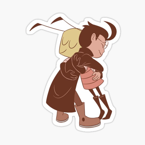 Item preview, Zim and Dib Actually Hug designed and sold by blitzbittz.