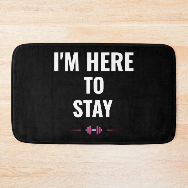 Item preview, I am here to stay designed and sold by Ajazahmed.