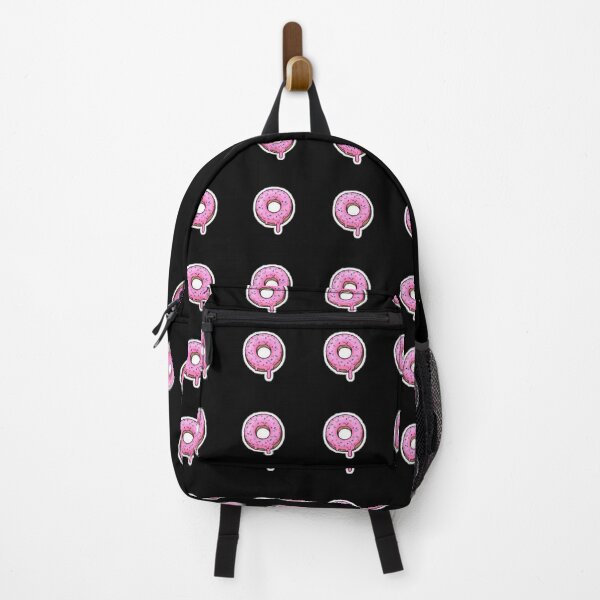 Mini donut design pink Backpack