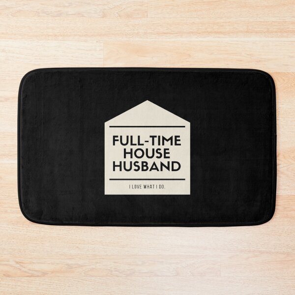 Item preview, Full-time house husband funny T-shirt black designed and sold by RIOGRAPHIC.