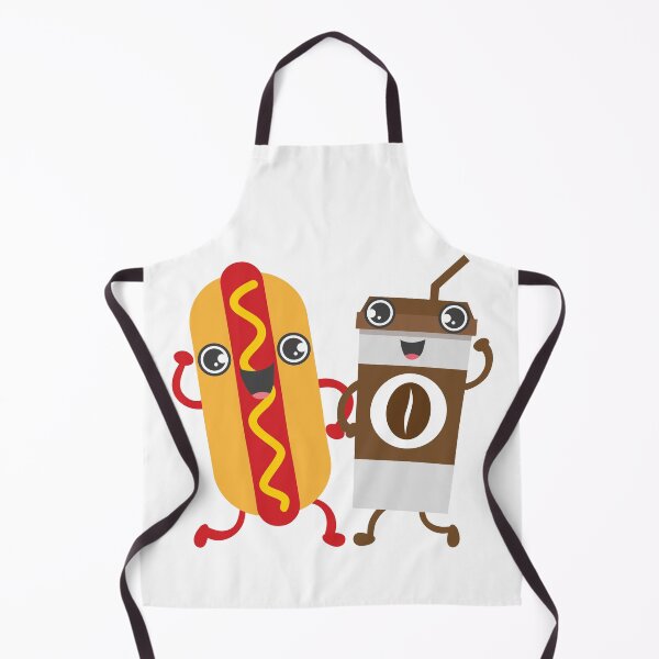 Item preview, Hotdog & Coffee designed and sold by plushism.