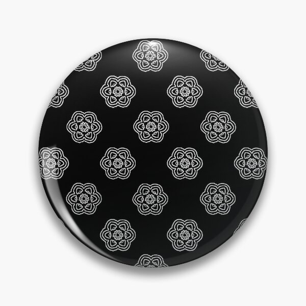 Item preview, Small Flower Pattern Black designed and sold by Antava.