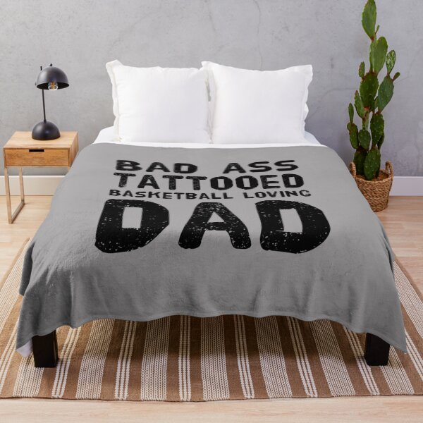 Item preview, Bad Ass Tattooed, Basketball Loving Dad designed and sold by PetitePeche.