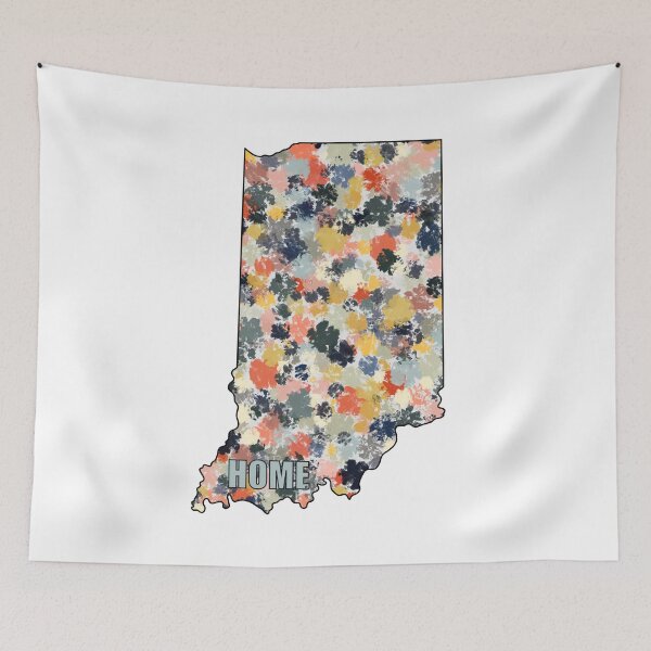 Aperçu de l'œuvre Peinture Splatter Indiana créée et vendue par ComeAlongHarper.
