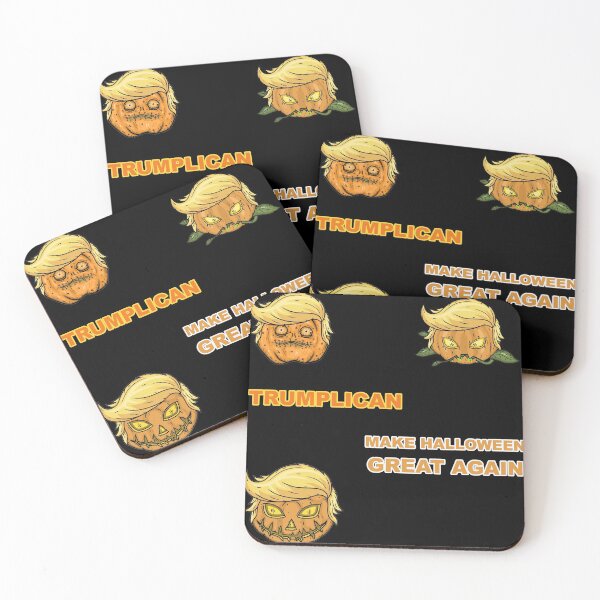 Item preview, Make Halloween Great Again Trumplican Pumpkin Donald Trump Pumpkin sticker pack designed and sold by Draculaura2009.