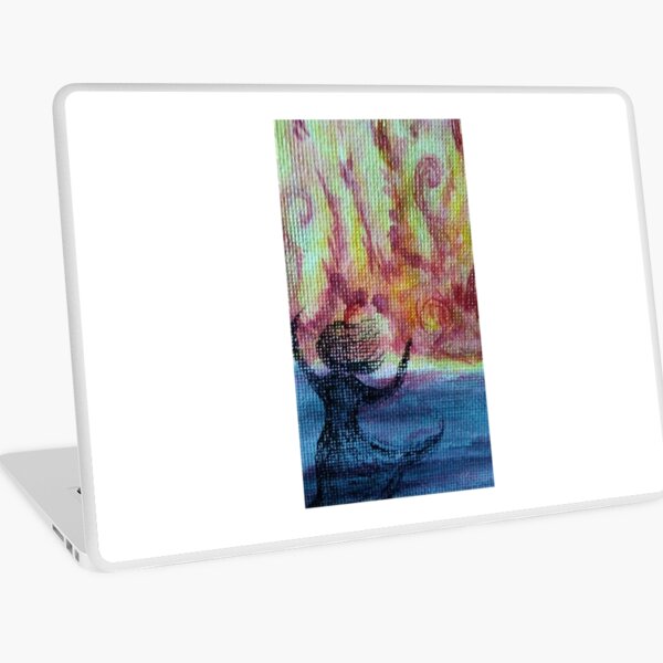 Passion's Fire Storm Laptop Skin
