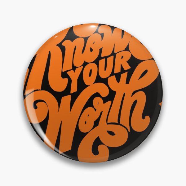 Item preview, 'Know Your Worth' Inspirational Quote designed and sold by billie-the-kid.