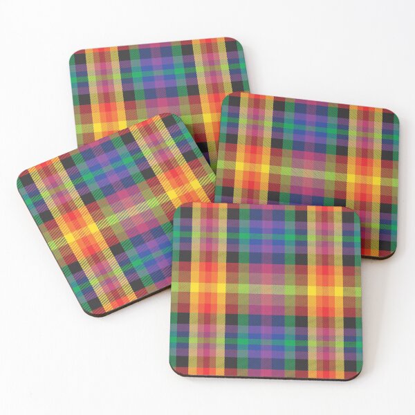 Item preview, Rainbow Glen Plaid Tartan Pattern designed and sold by Siu-Hong Mok.