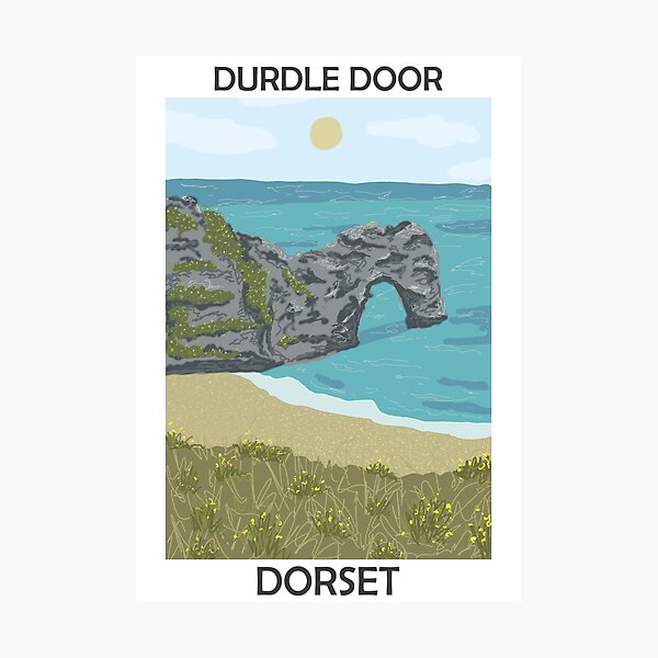 Item preview, Dorset vintage style print designed and sold by ec-illustration.