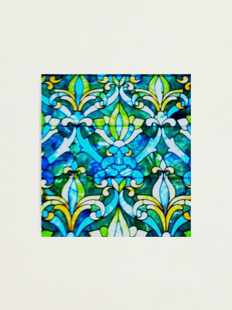 Alternate view of The Historic Reitz Home Stained Glass-Joseph Reitz room Photographic Print