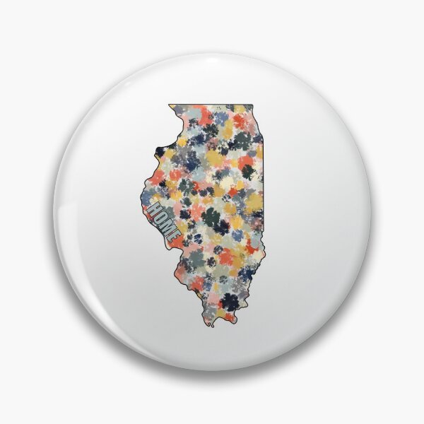 Artikelvorschau, Paint Splatter Illinois entworfen und verkauft von ComeAlongHarper.