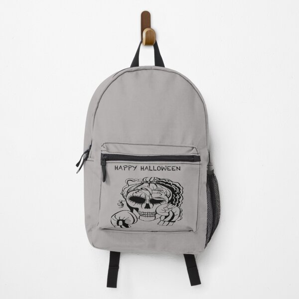 Item preview, HAPPY HALLOWEEN Skull Boxer on GREY background, Boxing, Box, Boxer, gothic, halloween, spooky designed and sold by IslesArt.