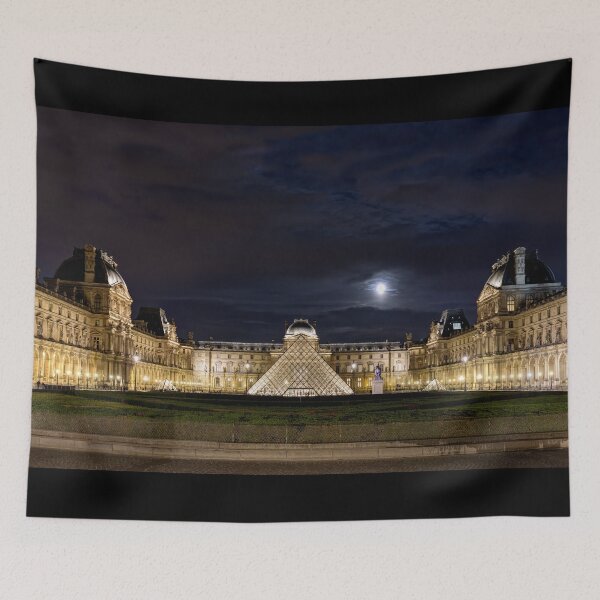 Item preview, The Louvre at Night 01 designed and sold by Weston  Westmoreland.