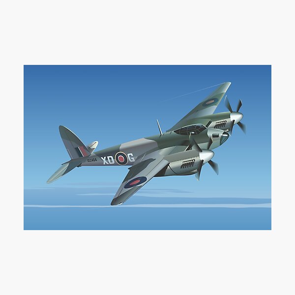 De Havilland Mosquito Aircraft Art Print Photographic Print