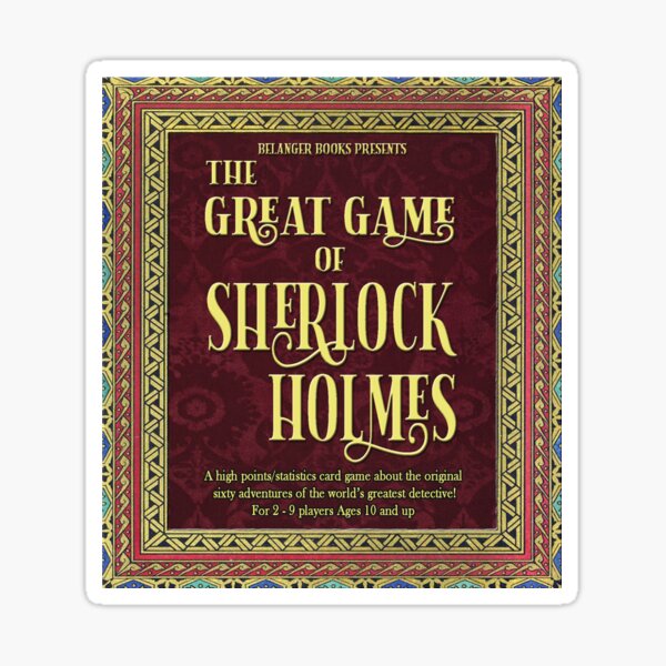 Great Game of Sherlock Holmes Sticker