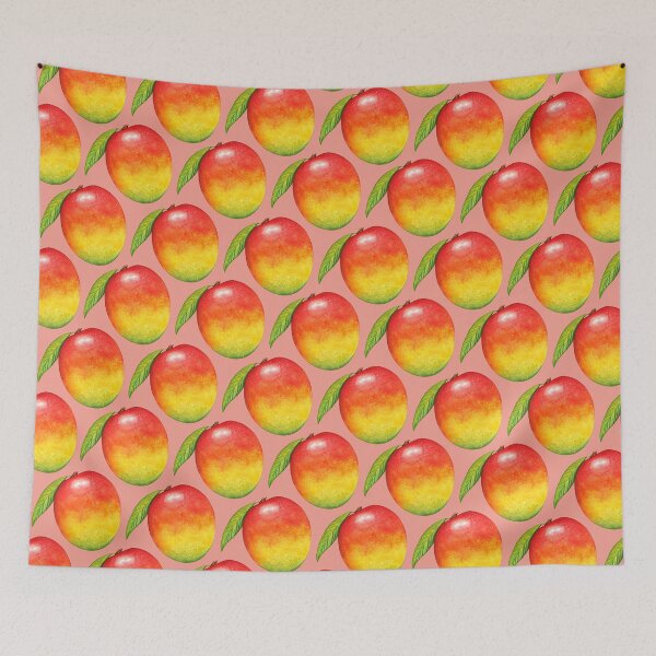 Item preview, Mango Pattern - Pink designed and sold by Kelly  Gilleran.