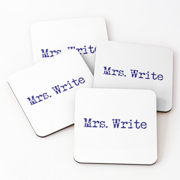 Item preview, Mrs. Write in Navy designed and sold by TeaRoseWriter.