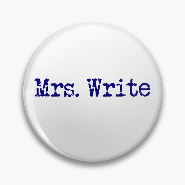 Item preview, Mrs. Write in Navy designed and sold by TeaRoseWriter.