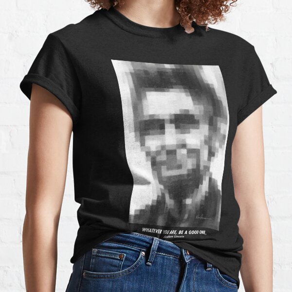 Pixelated Famous People Classic T-Shirt